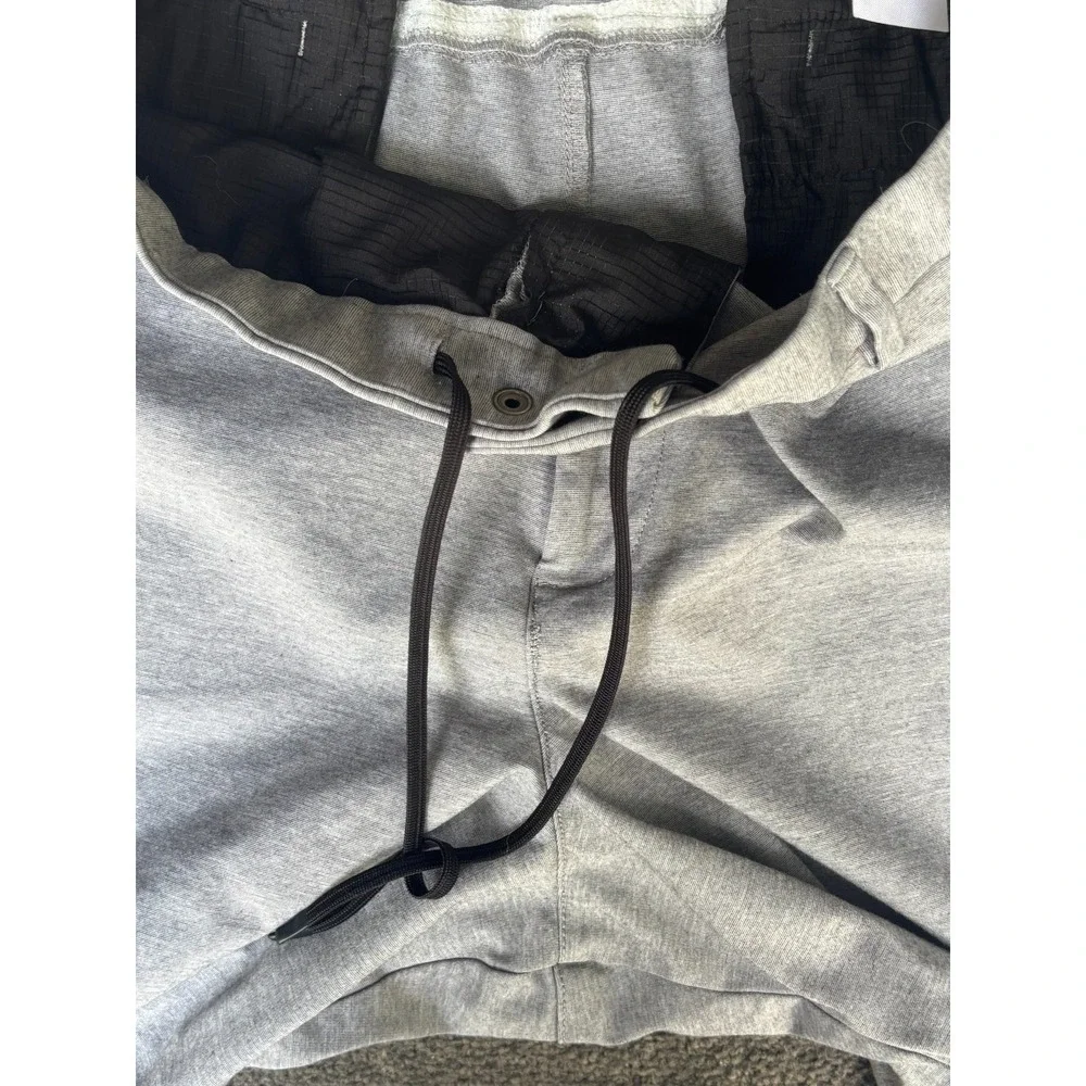 Banana Republic Luxe City Shorts Men's Size 44 Gray Cotton Stretch Slash Pockets